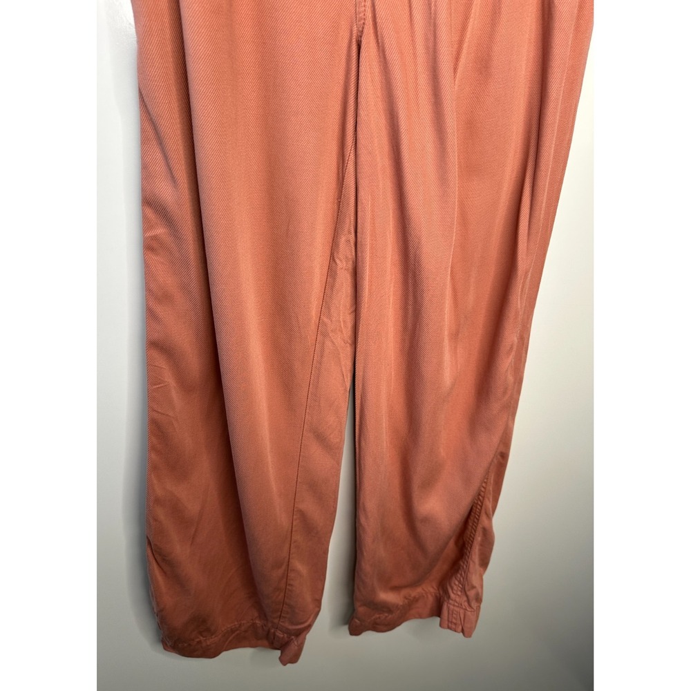 Madewell The Neale Straight Leg Pant Drapeweave Dried Rose NI613 Women's Size 2 - Picture 15 of 16